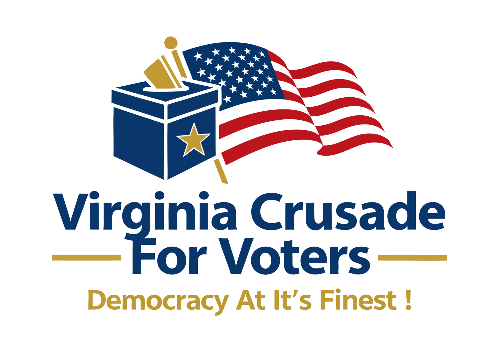 Virginia crusade for voters Logo